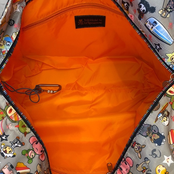 **RARE, HARD TO FIND**NWT VINTAGE  TOKIDOKI X LESPORTSAC Avventura Trasporto - Picture 7 of 8